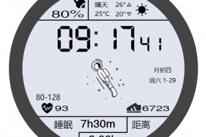 很火的华为太空人表盘源码