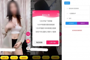 视频打赏源码pc和H5自适应，视频引流吸粉源码，弹窗支付，自带上万部高清视频